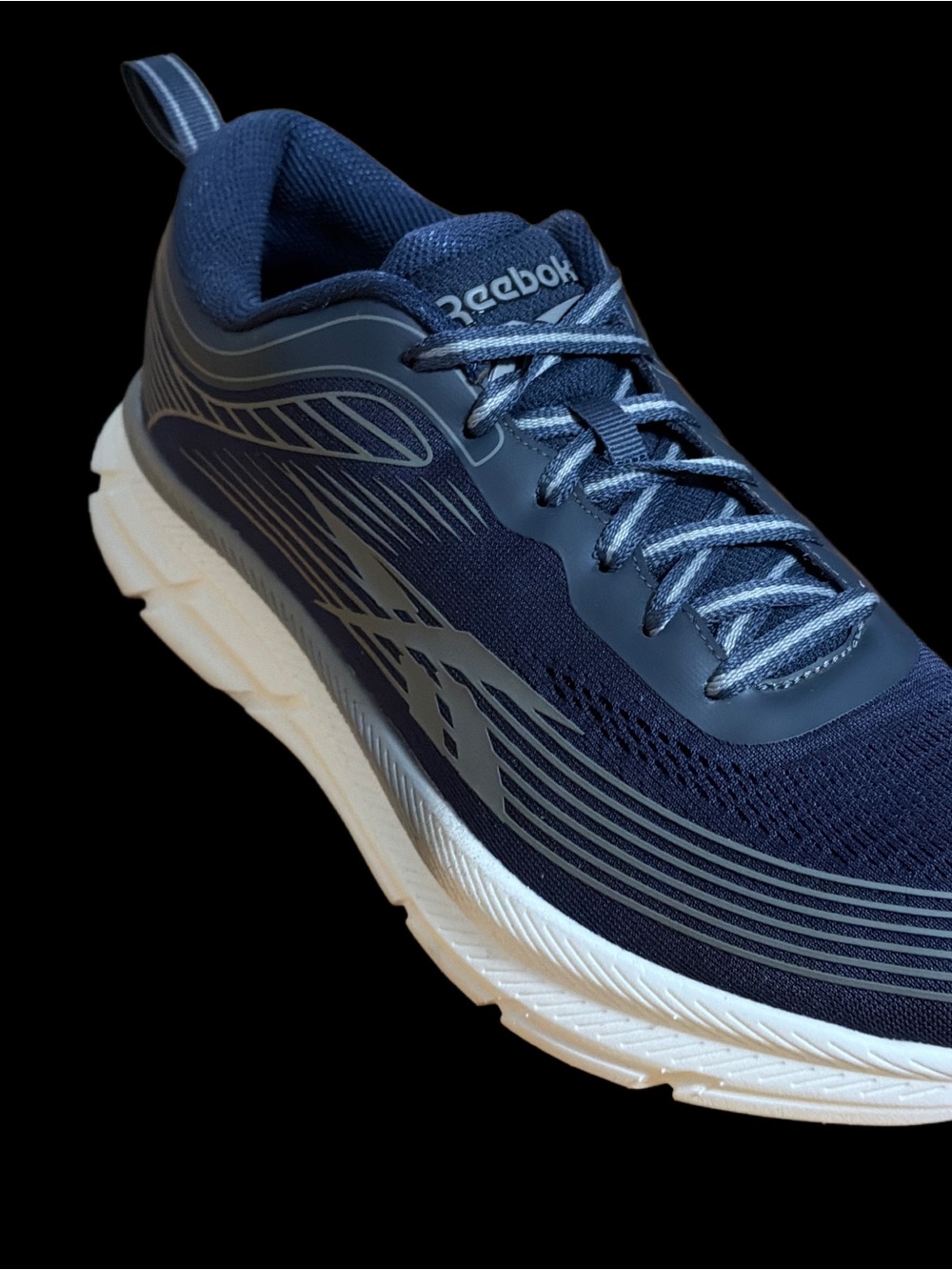 Reebok ROAD STRIDER Vector Navy Blue Lightweight Athletic Sneakers size 10.5